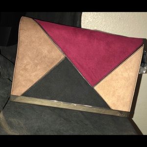Aldo Suede Clutch
